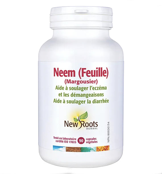 Margousier (Feuille) Neem 500mg - New Roots - 90 capsules